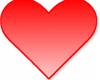 Фейсбук стикер - Емотикона сърце