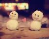 Влюбени снежни човечета
