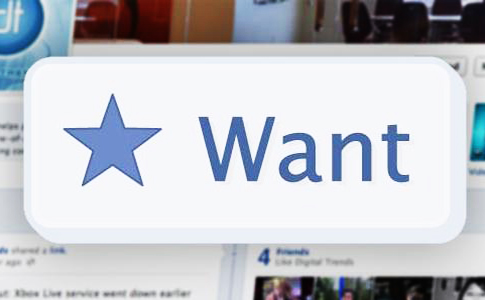 Facebook обмисля да внедри бутон "Искам"